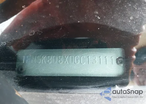 2013 Ford Explorer Xlt from USA, damaged, VIN 1FM5K8D8XDGC13111